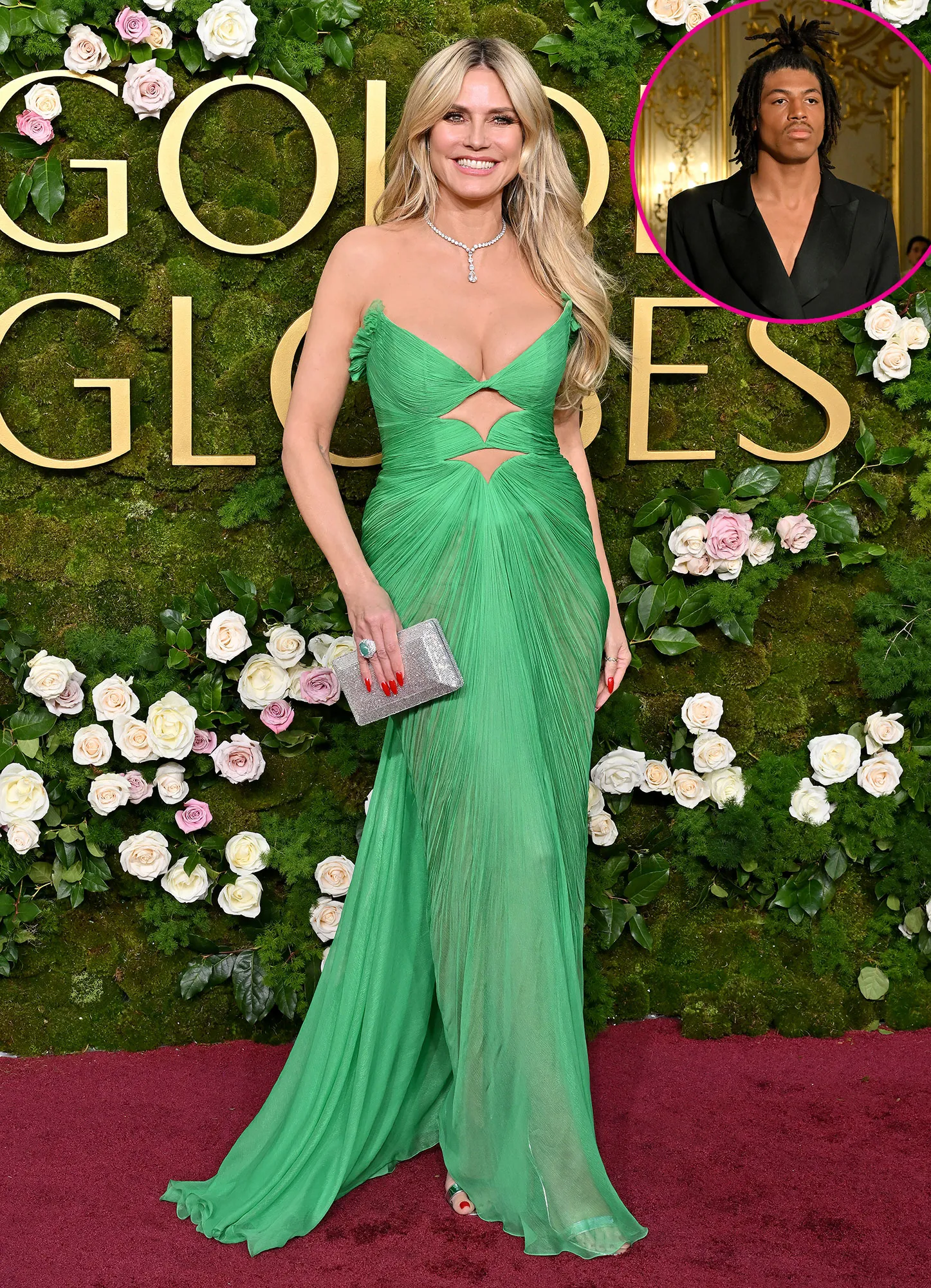 Promo Heidi Klum Celebrates Son Henry Gunther Ademola Dashtu Samuel Paris Haute Couture Fashion Week Debut