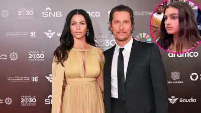 Promo Matthew McConaughey Daughter Looks Just Like Mom During Rare Event