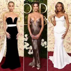 Promo Sculptural Necklines Took Over the 2025 Golden Globe Red Carpet