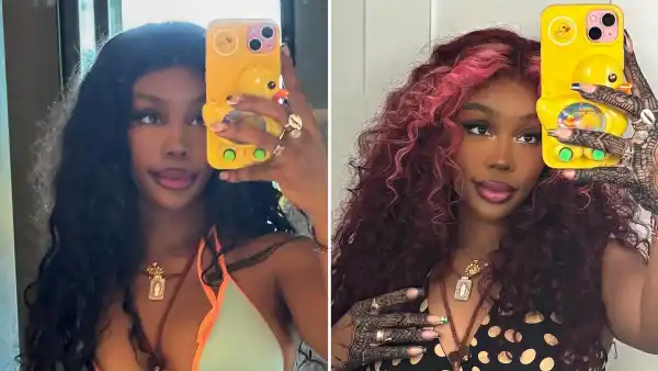 SZA Shows Off Her New Pink Highlights