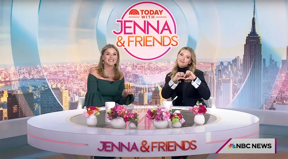 Scarlett Johansson Details Lesson She Gave Daughter Rose TODAY with Jenna Friends