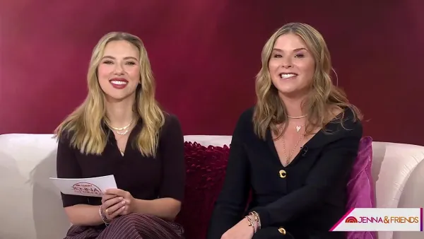 Scarlett Johansson Surprised Family With Today Show Guest Hosting Gig