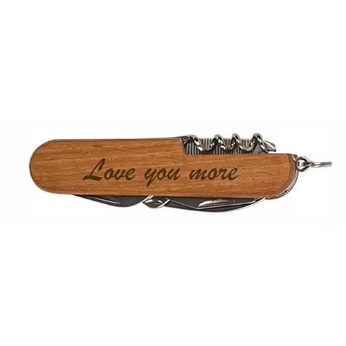 PrecisionNC Love You More Engraved Multi-Tool Pocket Knife