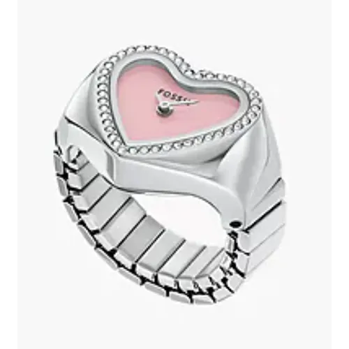 Fossil Two-Toned Stainless Steel Watch Ring