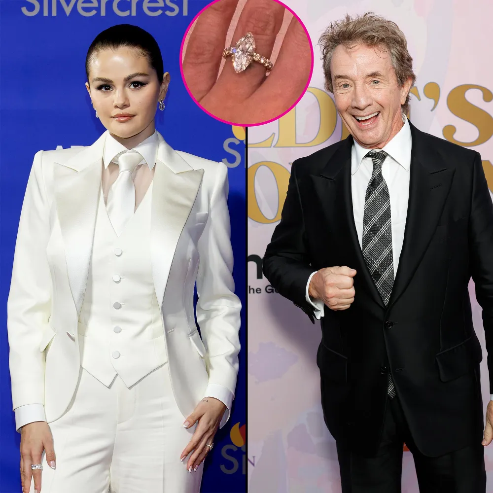 Selena Gomez Was Confused by Martin Short Playing With Her Engagement Ring