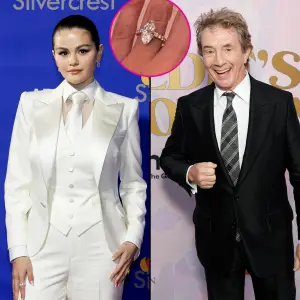Selena Gomez Was Confused by Martin Short Playing With Her Engagement Ring