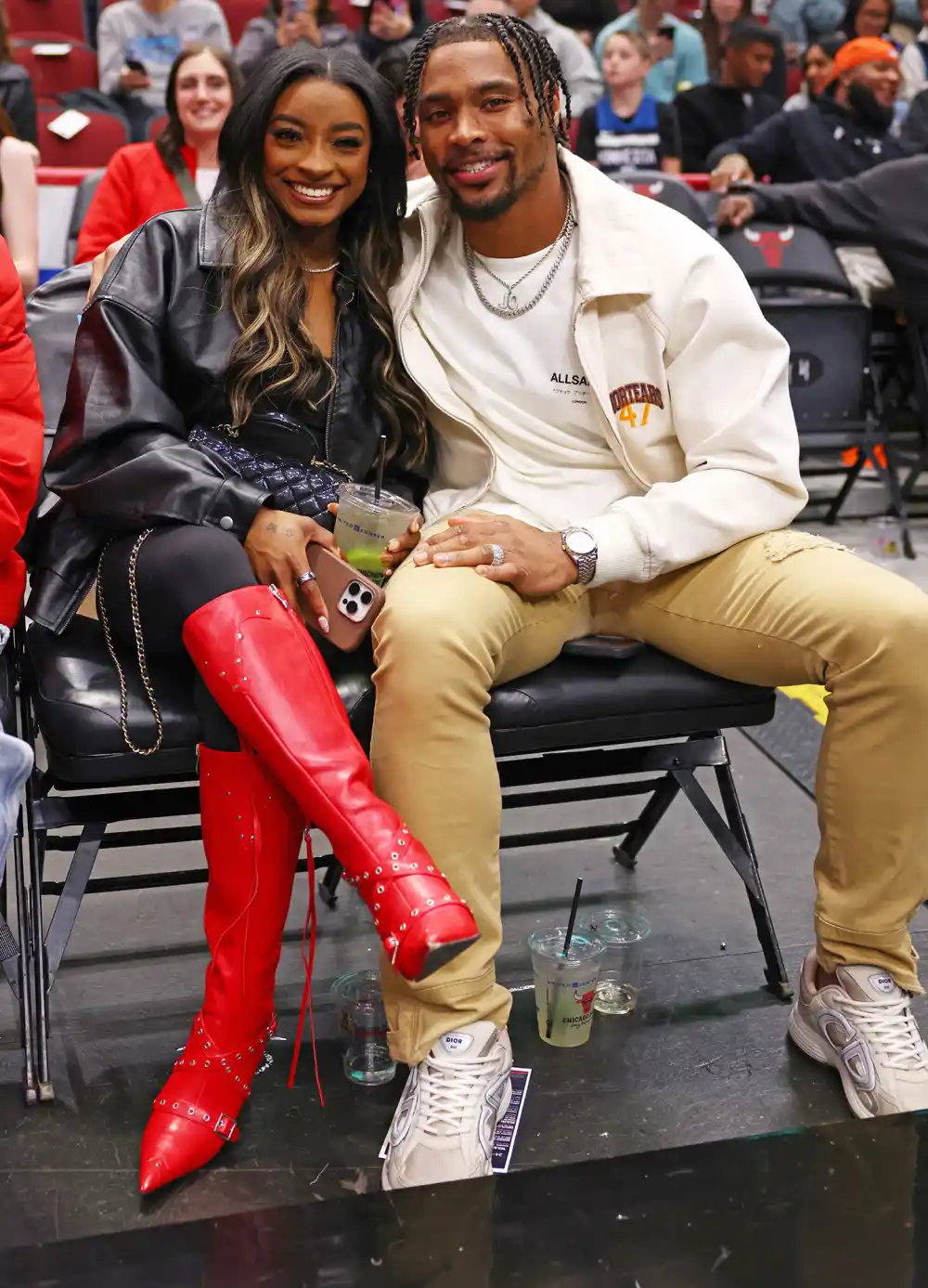 Simone Biles Brings Johnathan Owens With Her for Emotional Support as She Buys Birkin Bag