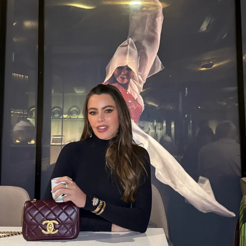 Sofia Vergara Designer Accessories Make Her Jeans Fabulous