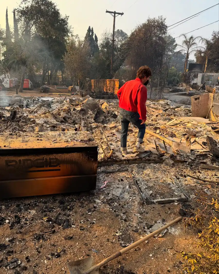 Stars Share Personal Photos of the Los Angeles Wildfires Mandy Moore