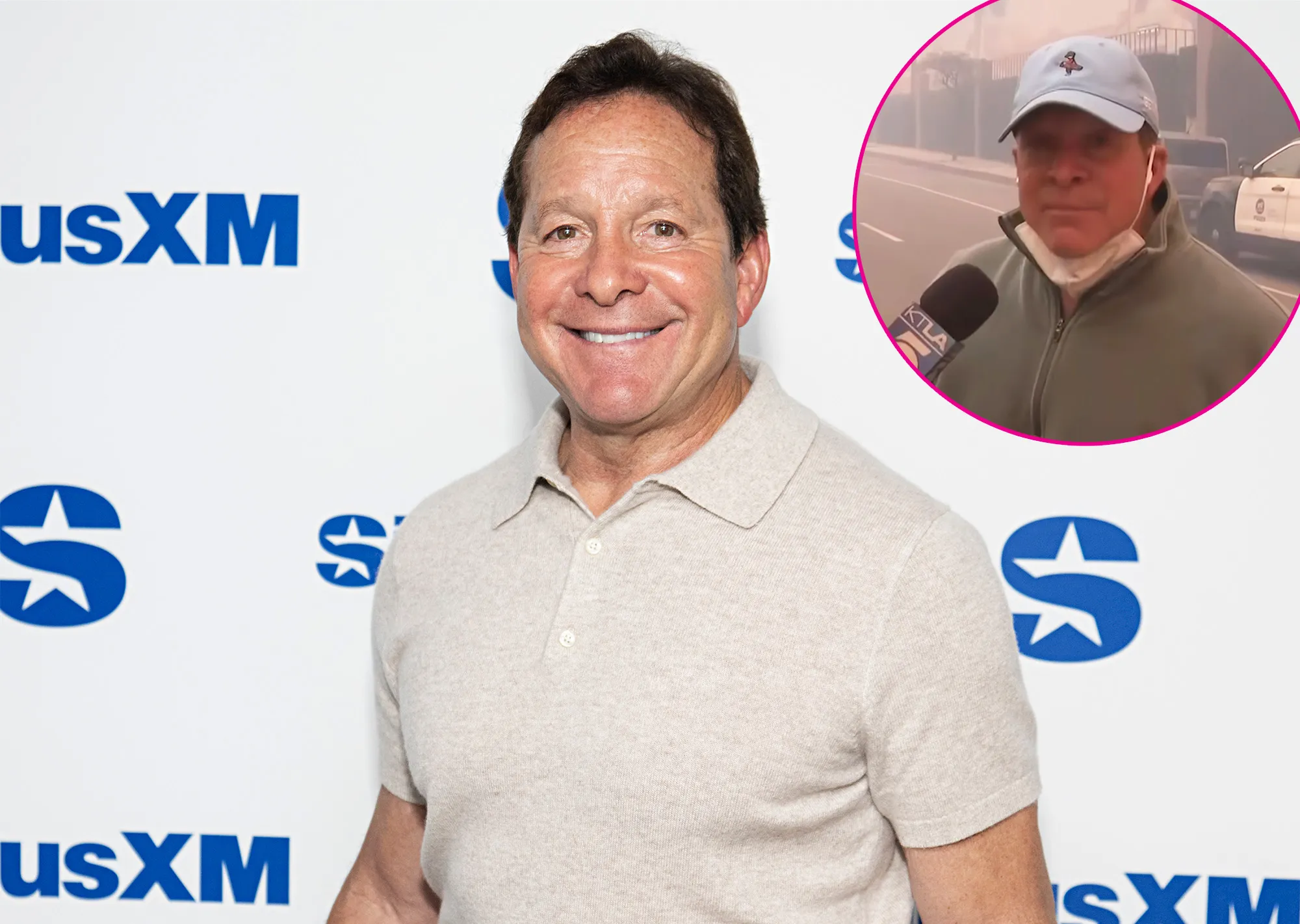 Steve Guttenberg Comes to the Rescue During Wildfires Live News Report