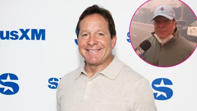 Steve Guttenberg Comes to the Rescue During Wildfires Live News Report