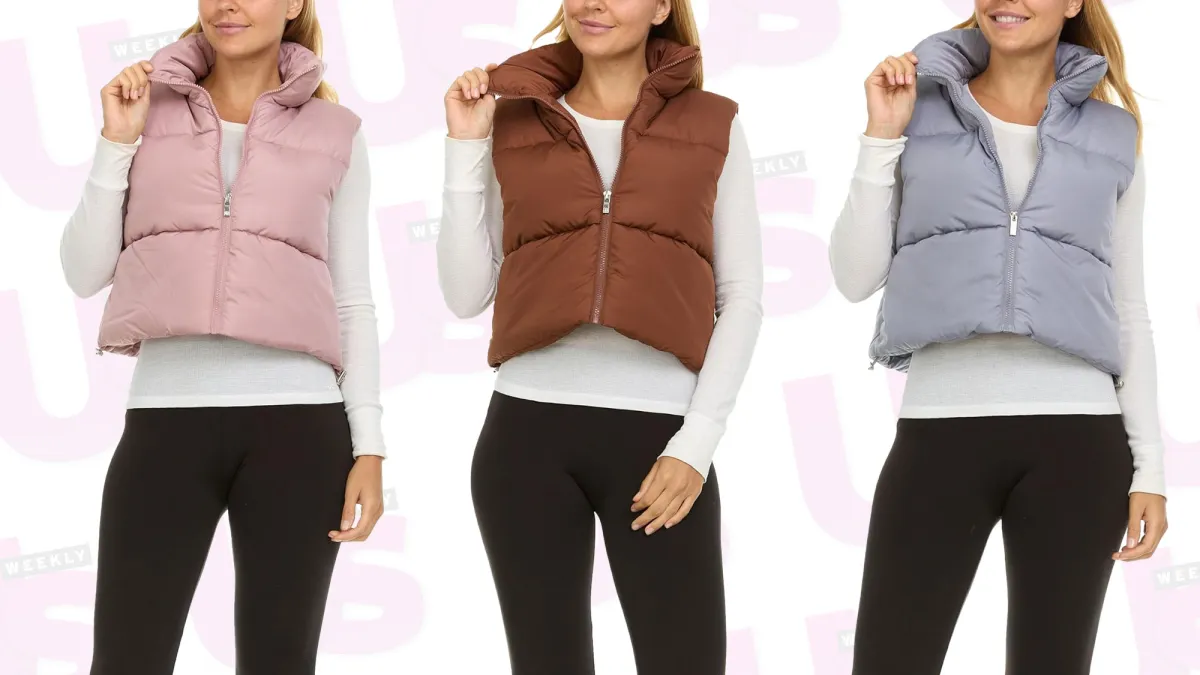 Steve-Madden-Cropped-Puffer-Vest-Amazon-Sale