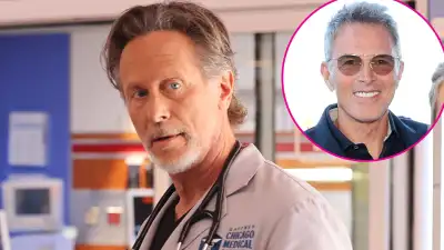 Steven Weber Has the Perfect Idea for a Wings Crossover With Tim Daly on Chicago Med 834