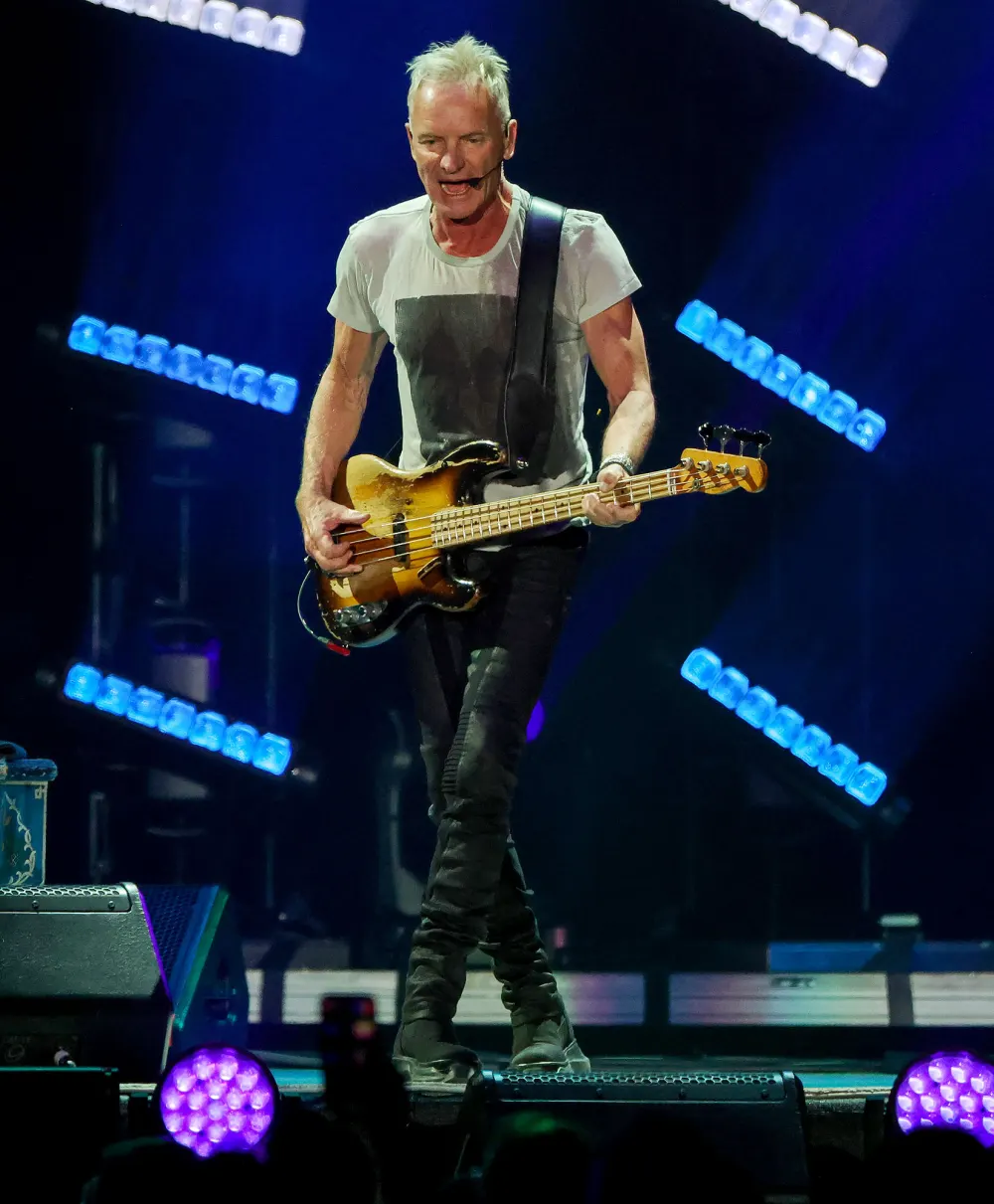 Sting Improving After Illness Will Resume Performances 2