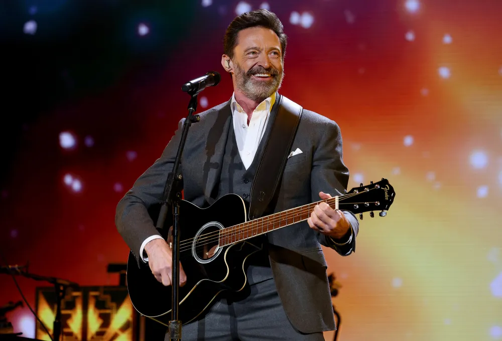 Sutton Foster Spotted at Hugh Jackman's NYC Show