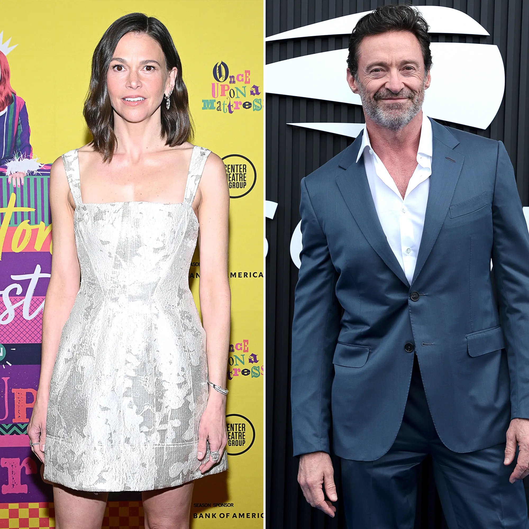 Sutton Foster Spotted at Hugh Jackman's NYC Show