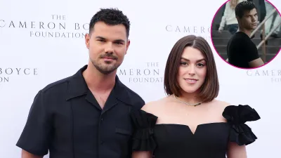 Taylor Lautner Finally Watched the Twilight Franchise With Wife Tay