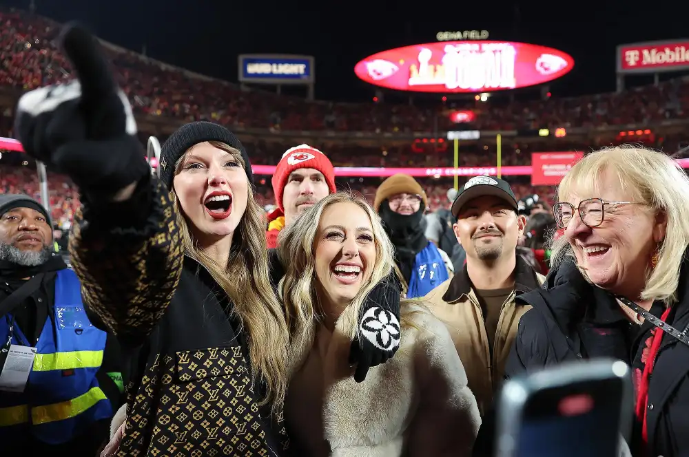 Taylor Swift Thanks Brittany Mahomes For Keeping Her Calm During Playoffs