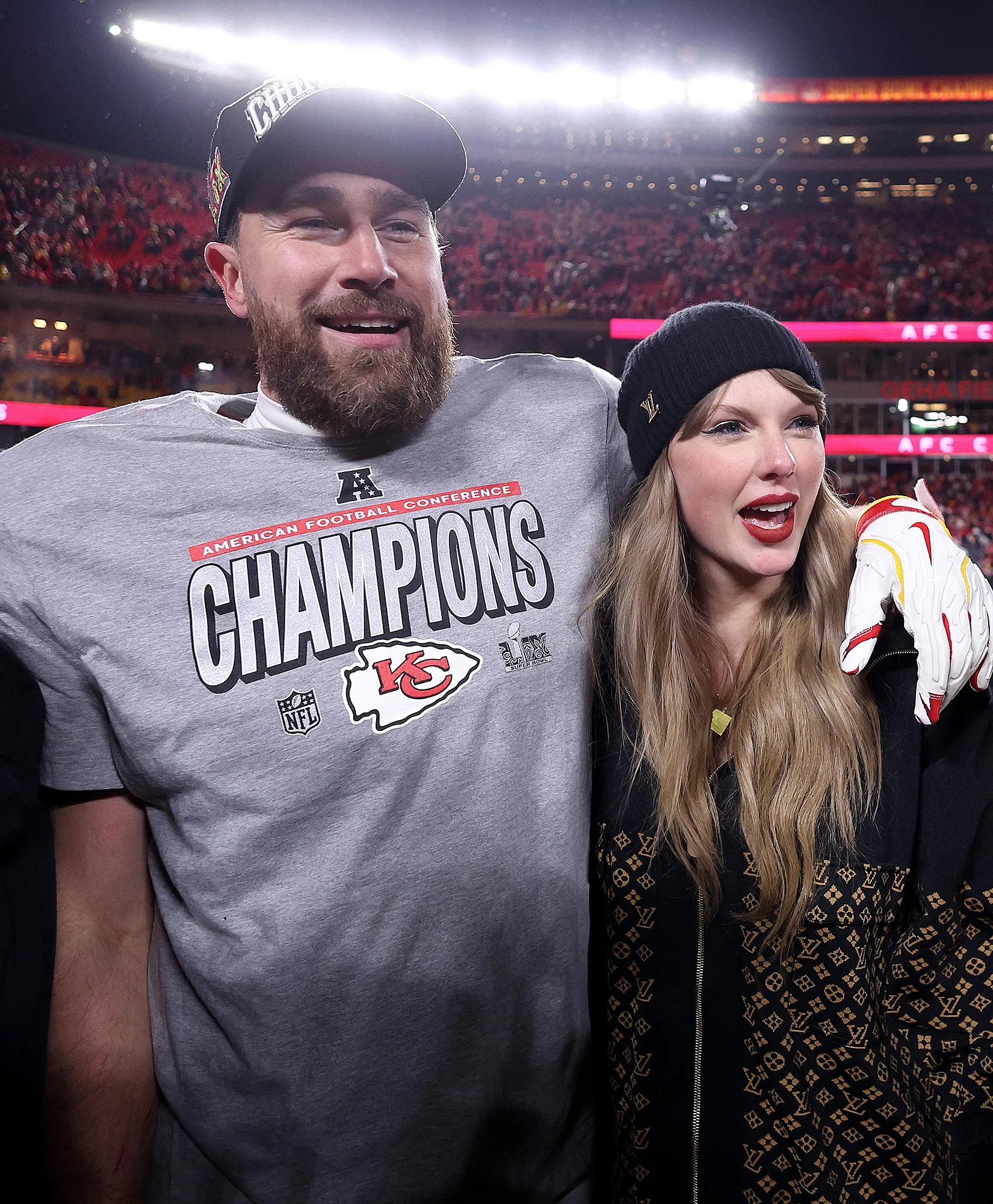 Taylor Swift Was Not Punched During AFC Championship Win Celebration