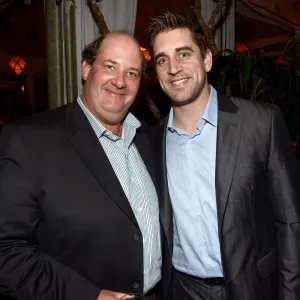 The Office Star Brian Baumgartner Proud to Be Aaron Rodgers Friend