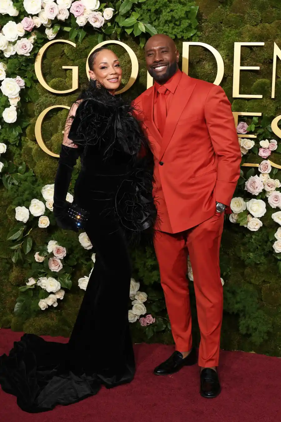 These Are the Hottest Celeb Couples on the 2025 Golden Globes Red Carpet