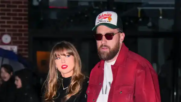 Travis Kelce Confirms Taylor Swift Will Attend Chiefs Playoff Game Dodges Question About New Songs