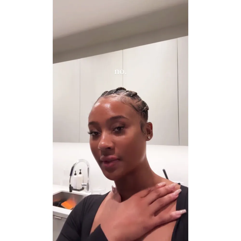 Travis Kelce Ex Kayla Nicole Reacts to Nail Lady Asking About Love Life