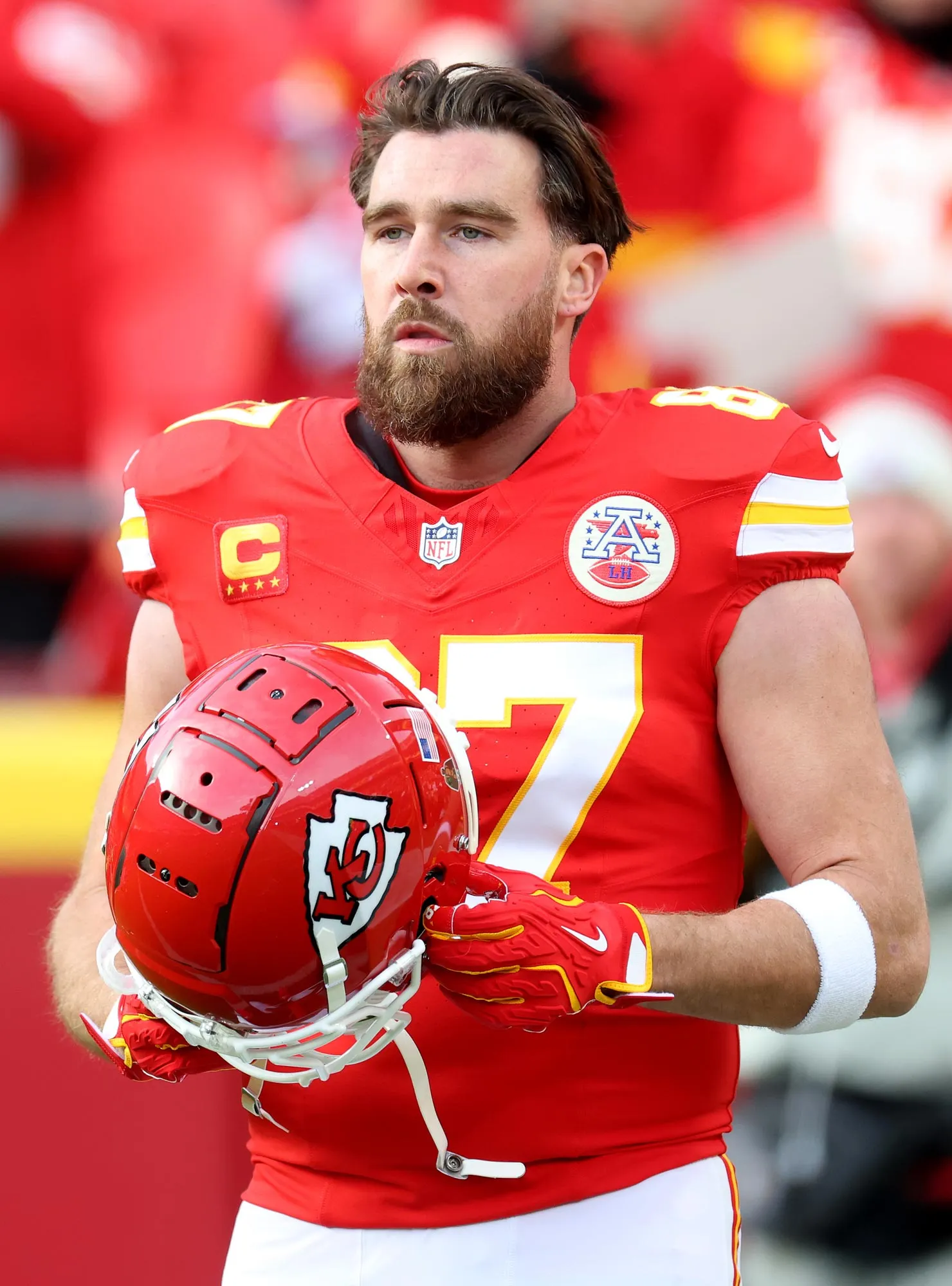 Travis Kelce Says He Laughs At Naysayers Claiming Hes Slower on the Football Field
