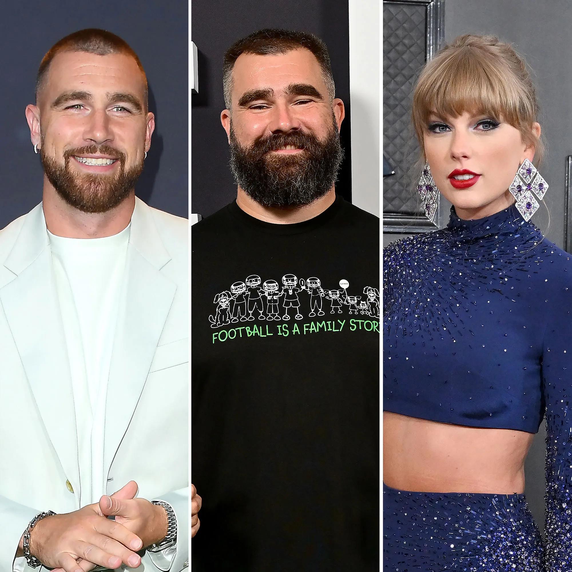 Travis and Jason Kelce Learn About Taylor Swift Camera Filter
