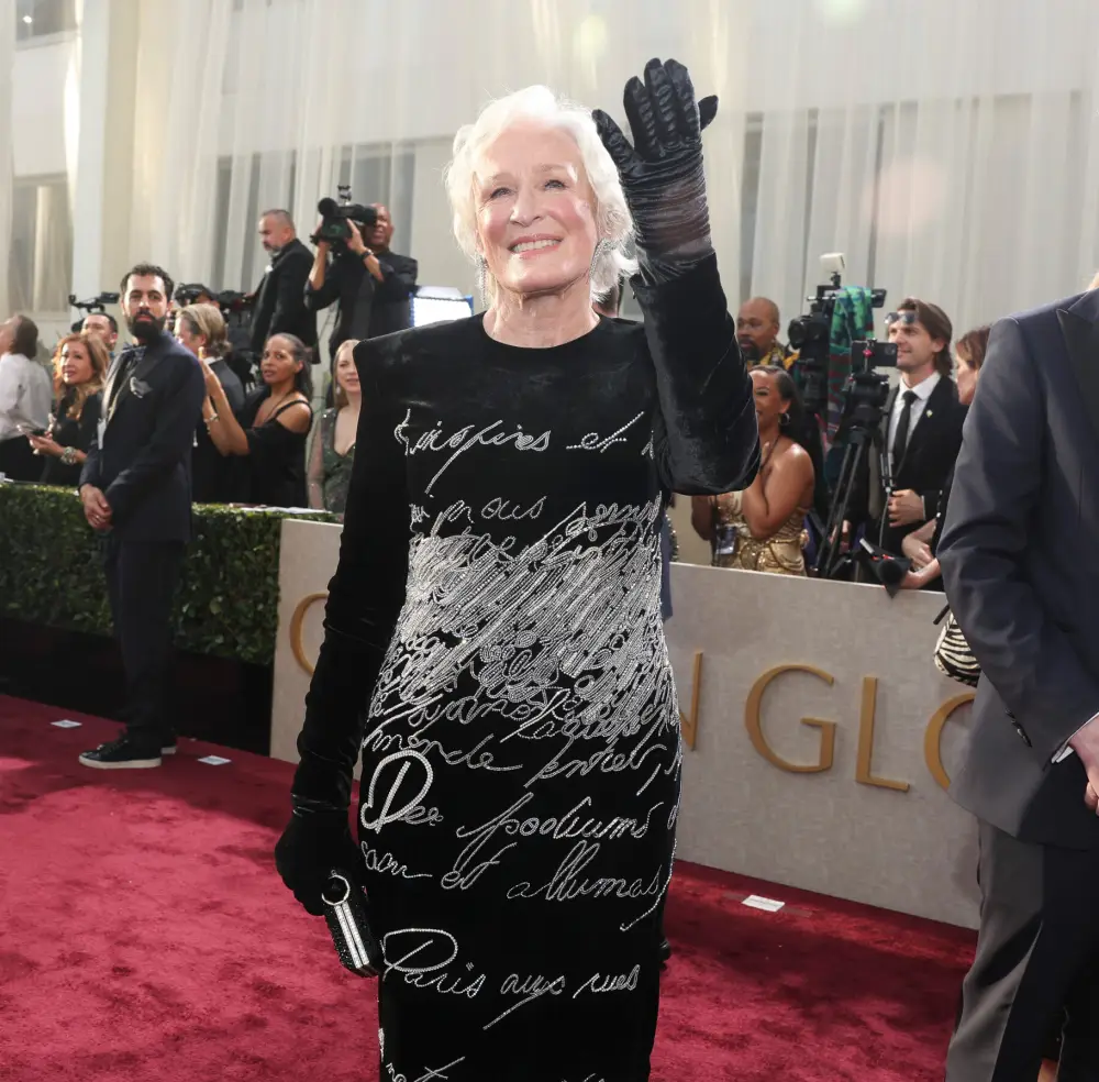 What Did Glenn Close Say During Censored 2025 Golden Globes Speech