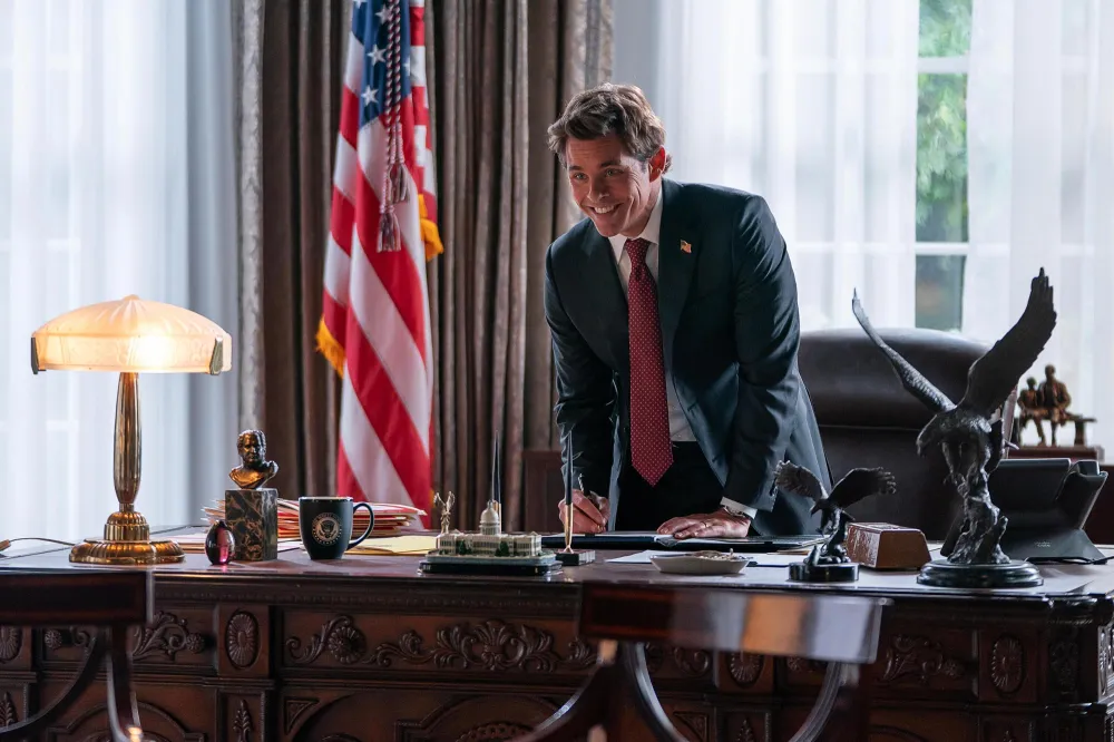 What to Know About Sterling K Brown James Marsden s Mysterious &mdash; And Political &mdash; Show Paradise 145