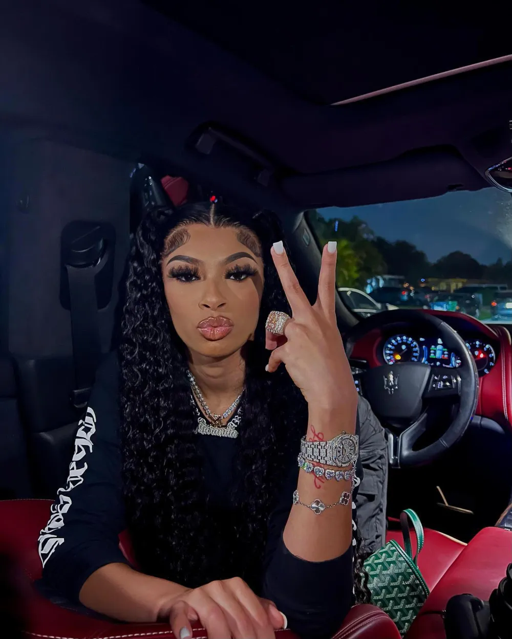 Who Are the WAGS to Riches Stars Dating &mdash; And Are They Still Together Maranda Johnson 877