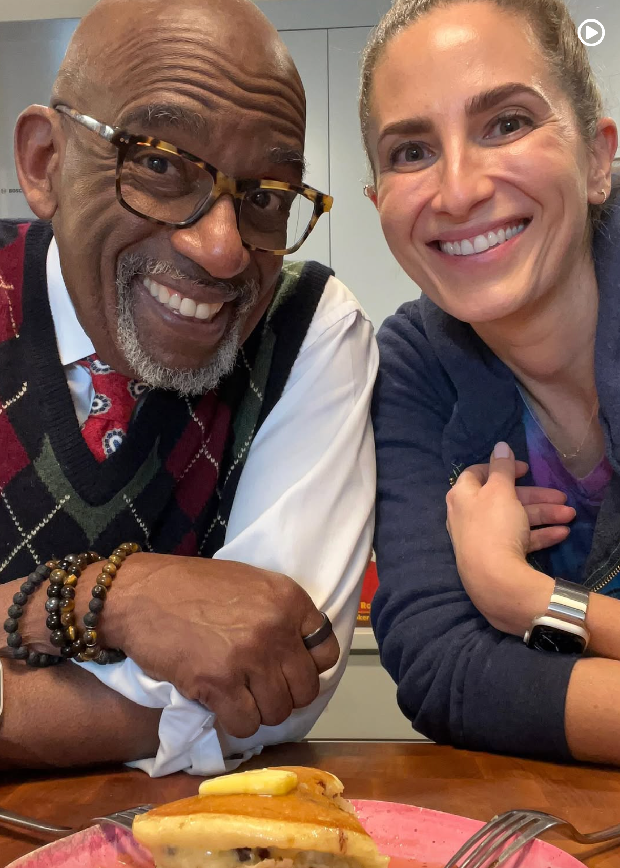 al roker bakes with baked by melissa