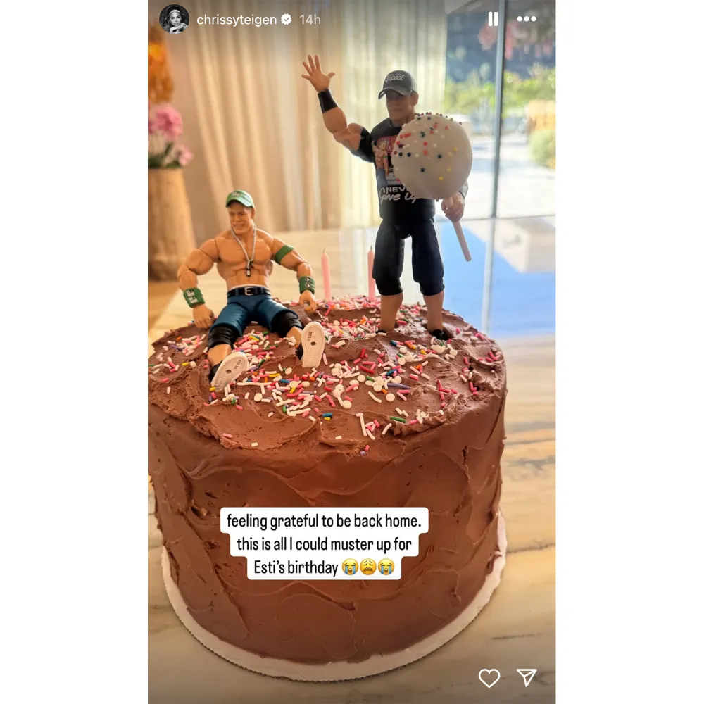 Chrissy Teigen Returns Back Replica Luxury Handbag for Daughter's Birthday After Evacuation