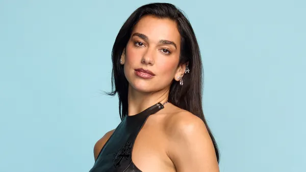 CLEVELAND, OHIO - OCTOBER 19: Due Lipa poses for a portrait at the 2024 Rock & Roll Hall Of Fame Induction Ceremony streaming on Disney+ at Rocket Mortgage Fieldhouse on October 19, 2024 in Cleveland, Ohio. (Photo by Sara Jaye/Getty Images for The Rock and Roll Hall of Fame)