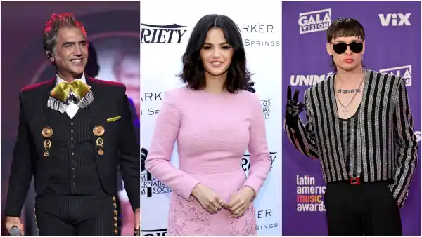 Alejandro Fernández, Selena Gómez y Peso Pluma.