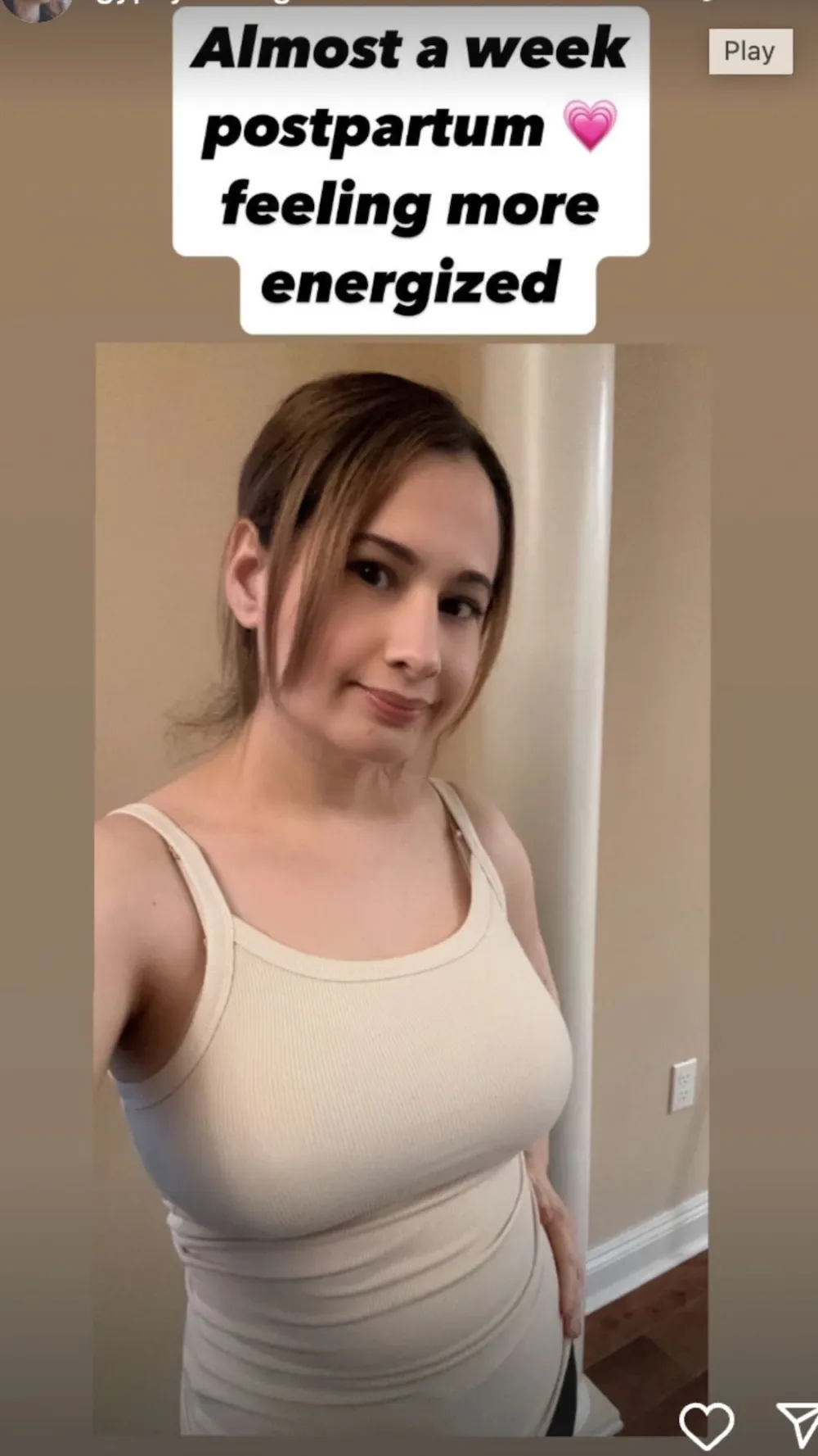 Gypsy Rose Blanchard Shows Off Postpartum body