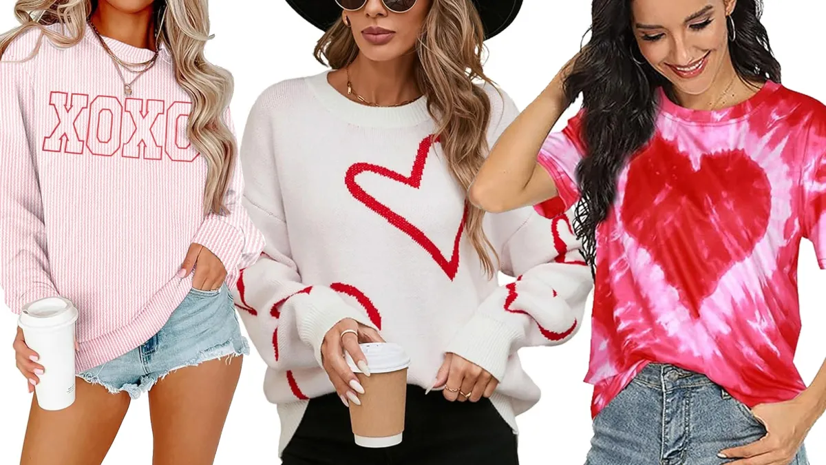 Amazon Valentine's Day tops