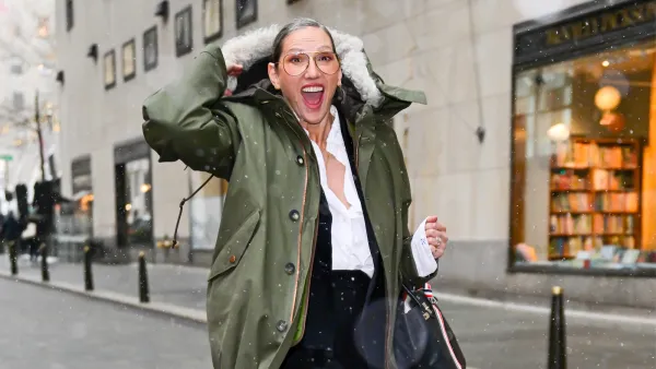 Jenna Lyons is seen on the set of the "Today Show" on January 06, 2025 in New York City.