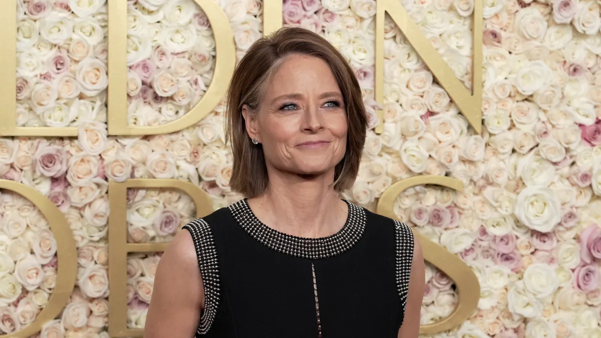 BEVERLY HILLS, CALIFORNIA - JANUARY 05: Jodie Foster attends the 82nd Annual Golden Globe Awards at The Beverly Hilton on January 05, 2025 in Beverly Hills, California. (Photo by Jeff Kravitz/FilmMagic)