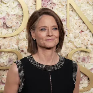 BEVERLY HILLS, CALIFORNIA - JANUARY 05: Jodie Foster attends the 82nd Annual Golden Globe Awards at The Beverly Hilton on January 05, 2025 in Beverly Hills, California. (Photo by Jeff Kravitz/FilmMagic)