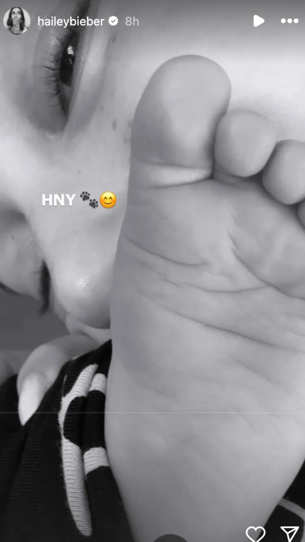 Justin Bieber dedica publicaci&oacute;n de a&ntilde;o nuevo a su esposa Hailey Bieber