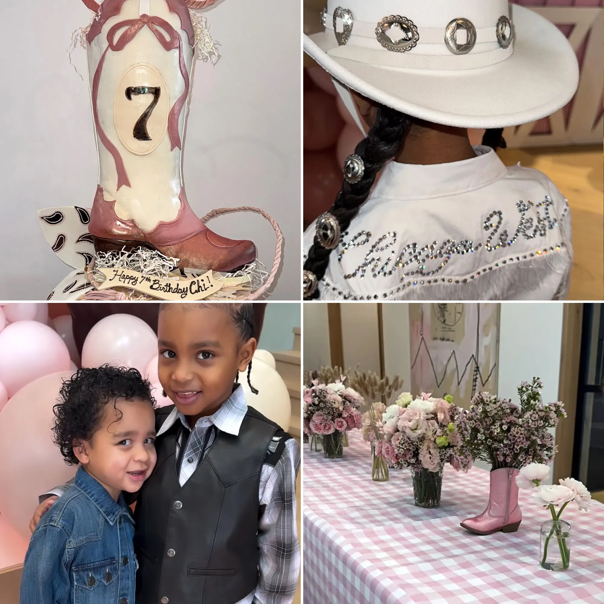 Kim Kardashian Shares Glimpse of Chicago’s 7th Birthday Part