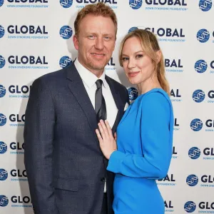 Kevin McKidd and Danielle Savre pack on the PDA