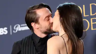 2025 Golden Globes Kieran Culkin and Wife Jazz Charton Relationship Timeline