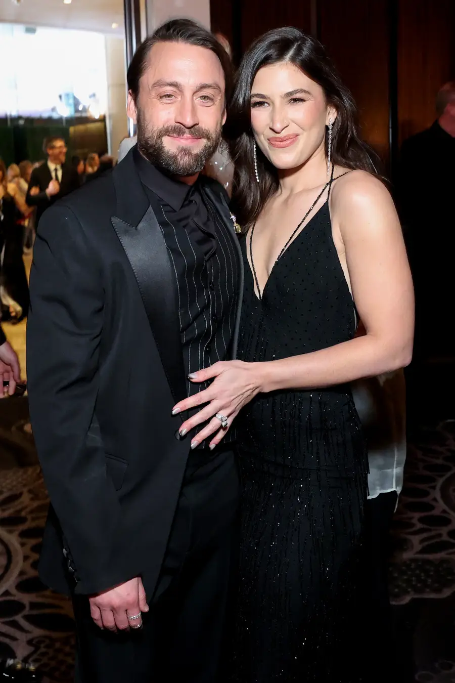 2025 Golden Globes Kieran Culkin and Wife Jazz Charton Relationship Timeline