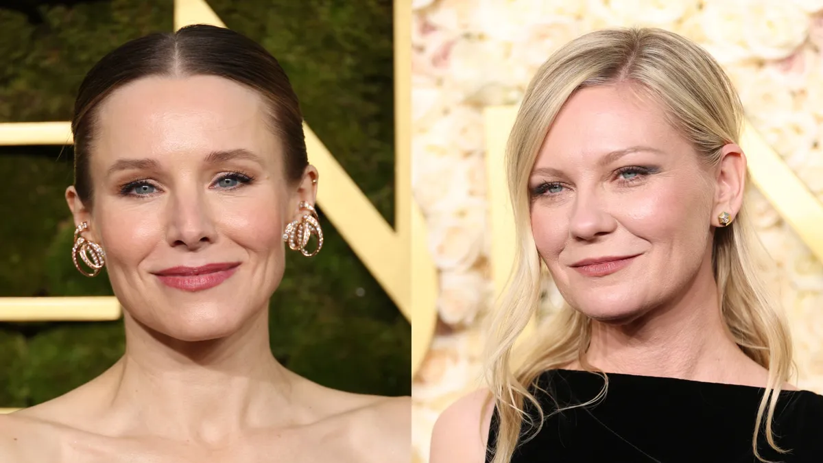 kristen-bell-kirsten-dunst-chanel-lipstick-golden-globes-2025