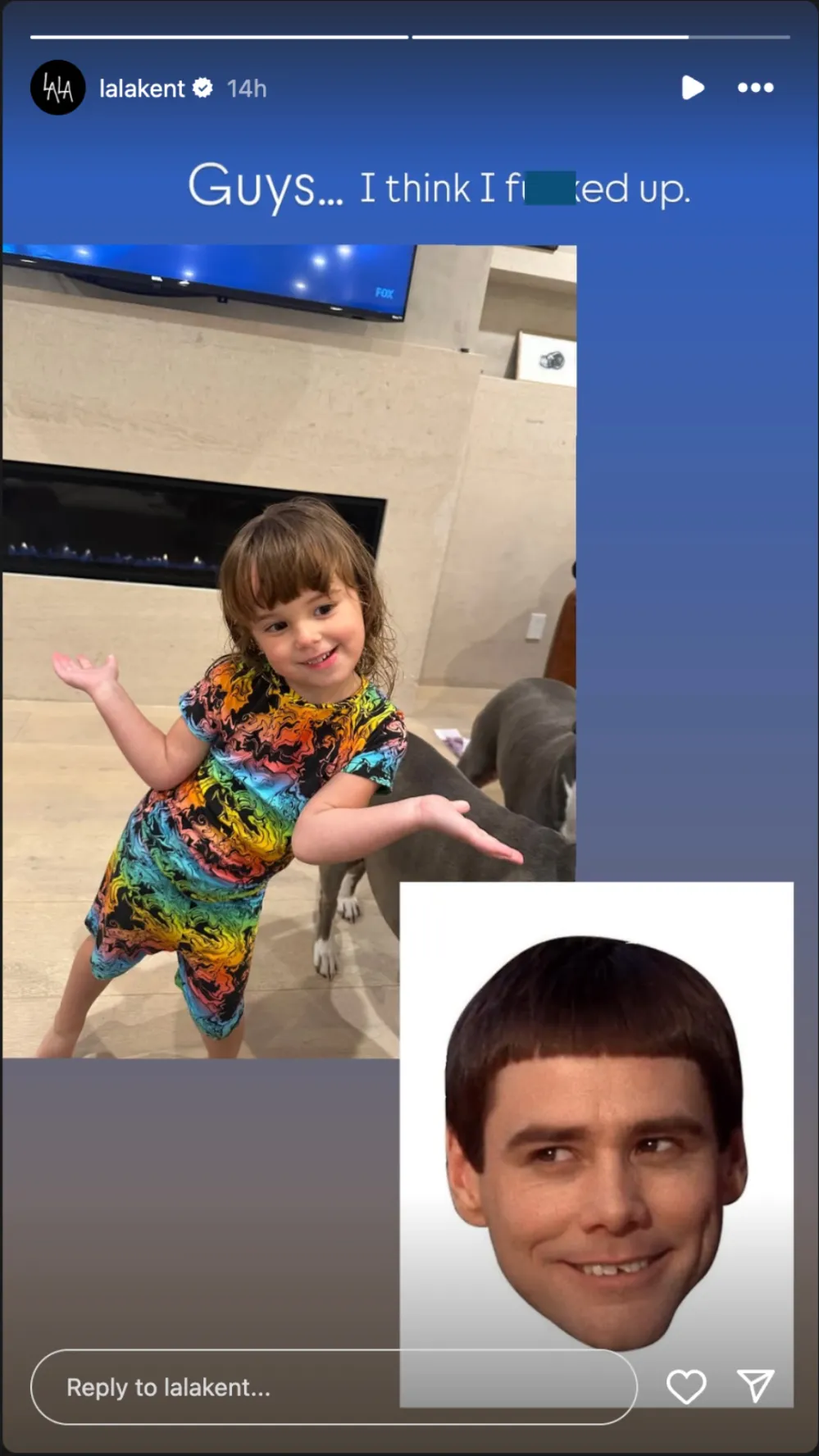 Lala Kent admits mistake after cutting daughter's hair