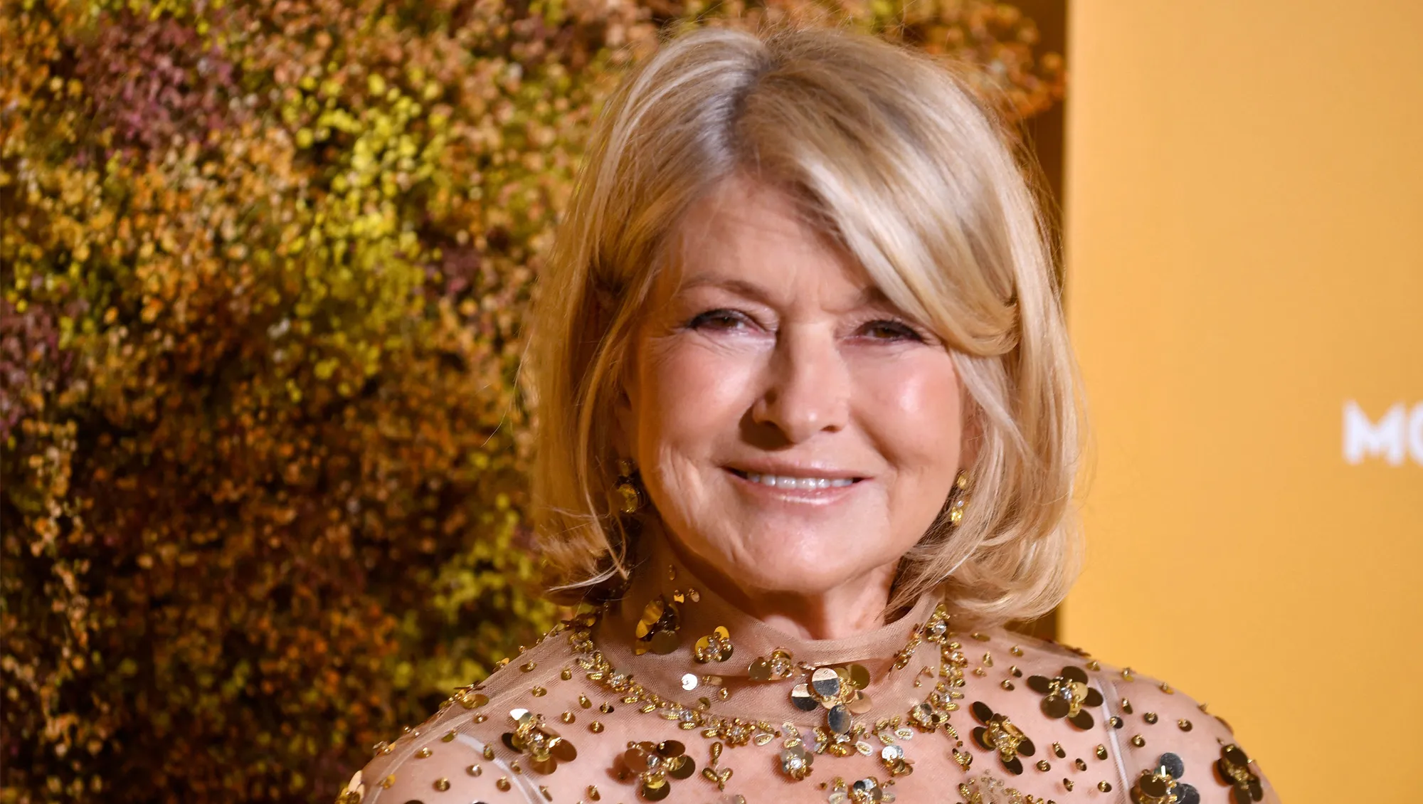 US television personality Martha Stewart arrives for the Wall Street Journal Magazine 2023 Innovator Awards at the Museum of Modern Art in New York City on November 1, 2023.