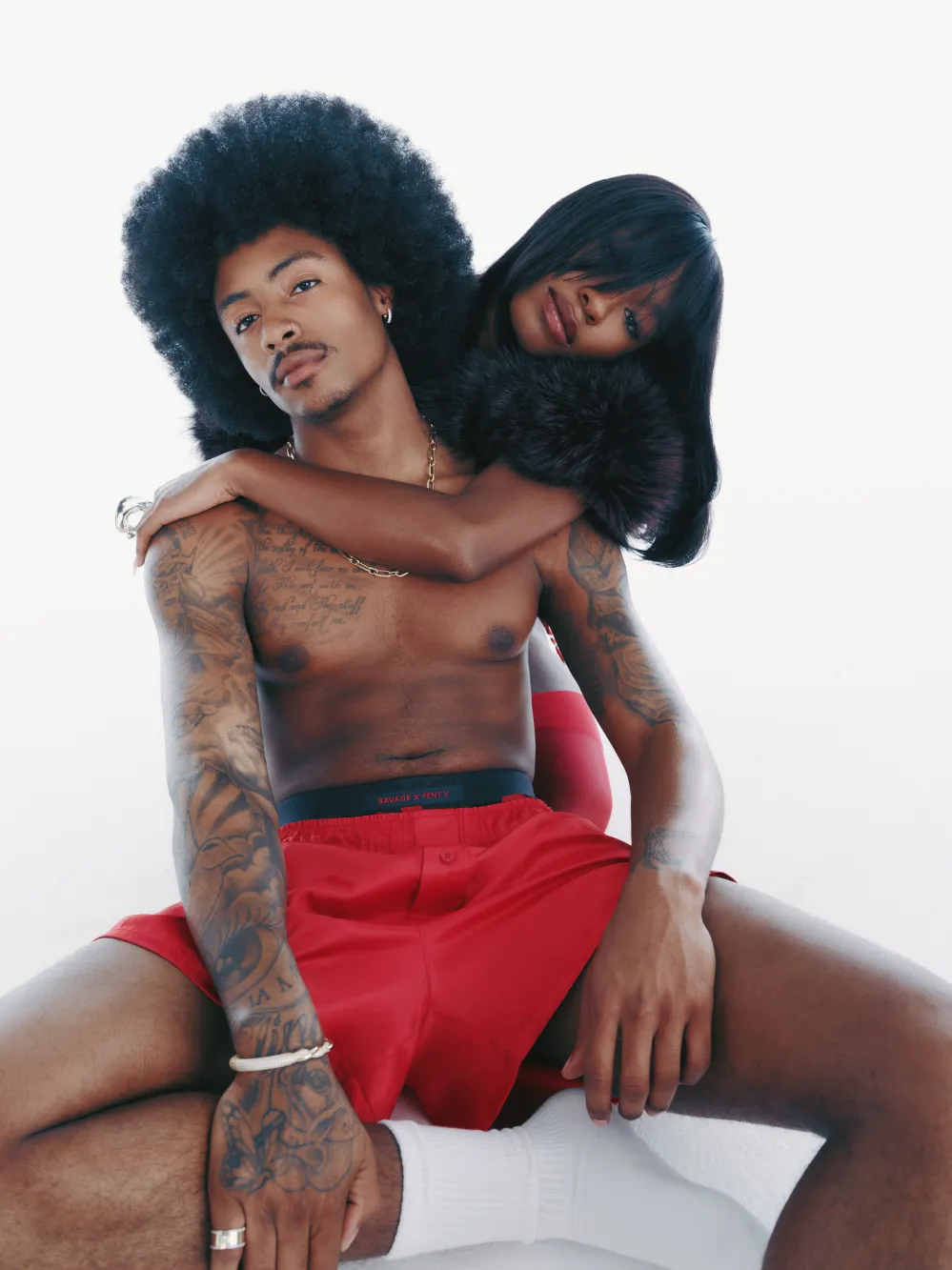 Rihanna Plays Queen Cupid In Racy, Lacy Savage x Fenty V-Day Campaign